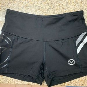 Virus Intl Black Compression Shorts